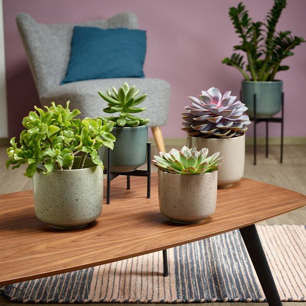 Bari bézs kerámia virágcserép, ø 13 cm - Big Pots-image-1