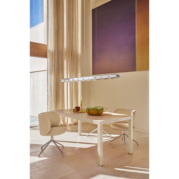 Étkezőasztal tölgyfa asztallappal 75x180 cm Alma – Teulat-image-1