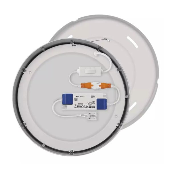 Fényes ezüstszínű LED mennyezeti lámpa Nexxo – EMOS-image-2