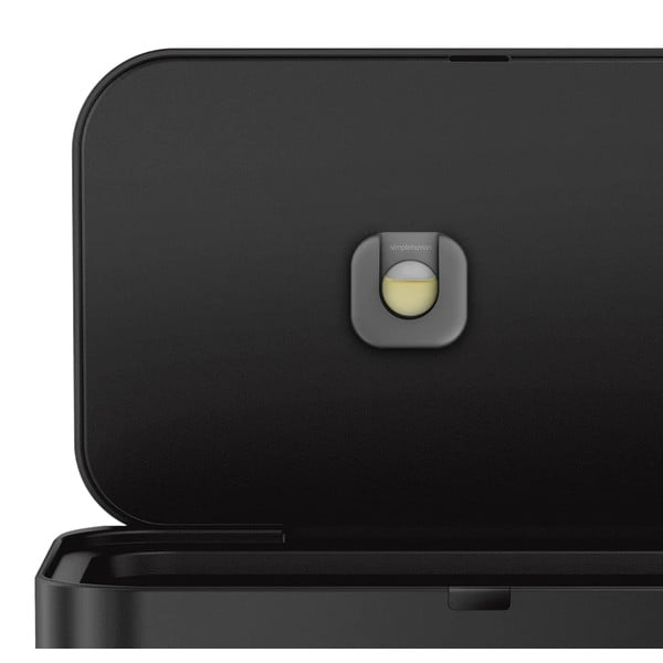 Matt fekete acél érintésmentes szemetes 58 l – simplehuman-image-3