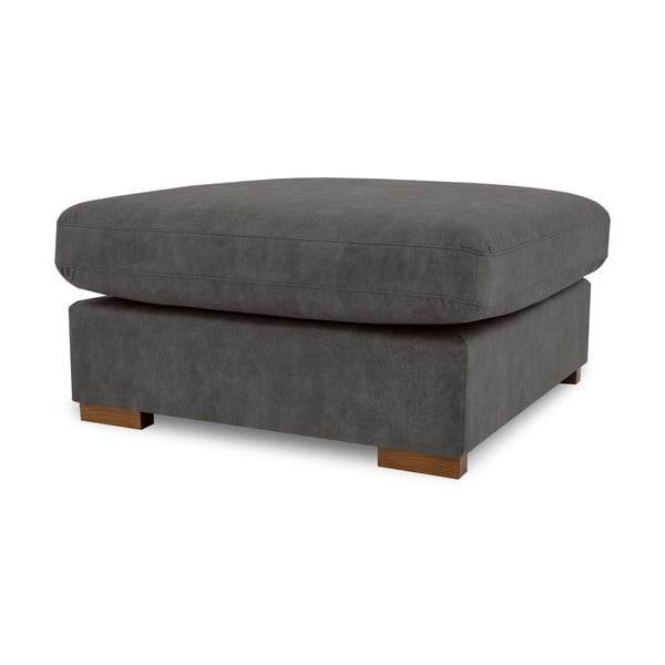 Antracitszürke bőrutánzat lábtartó Hamburg – Scandic-image-2