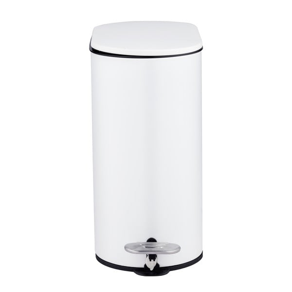 Matt fehér acél pedálos szemetes 5 l Collungo – Wenko-image-4