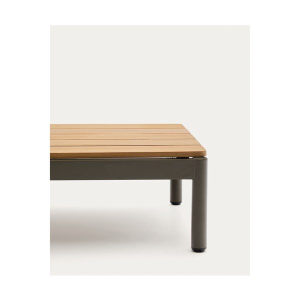 Teakfa kerti dohányzóasztal 57x91 cm Sorells – Kave Home-image-4