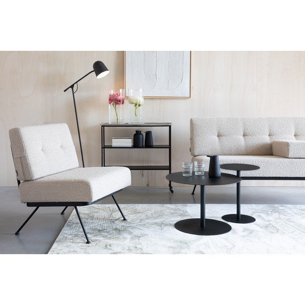 Krémszínű kanapé 135 cm Bowie – Zuiver-image-1