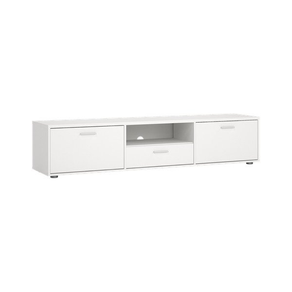 Fehér TV-állvány 177x38 cm Media – Tvilum-image-2