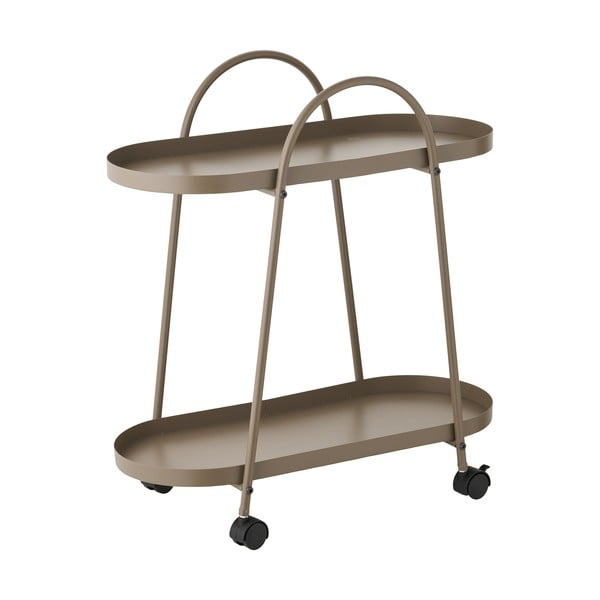 Fém gurulós zsúrkocsi 27,5x60 cm Empoli – House Nordic