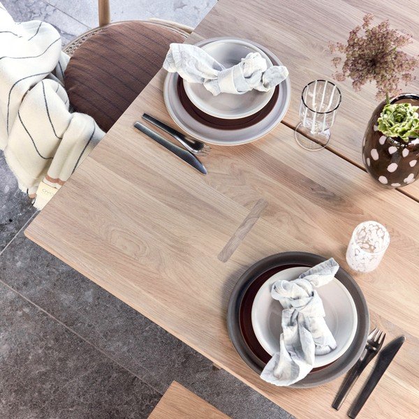 Terrakotta színű terrakotta tányér készlet 2 db-os ø 22 cm Yuka – OYOY Living Design-image-3