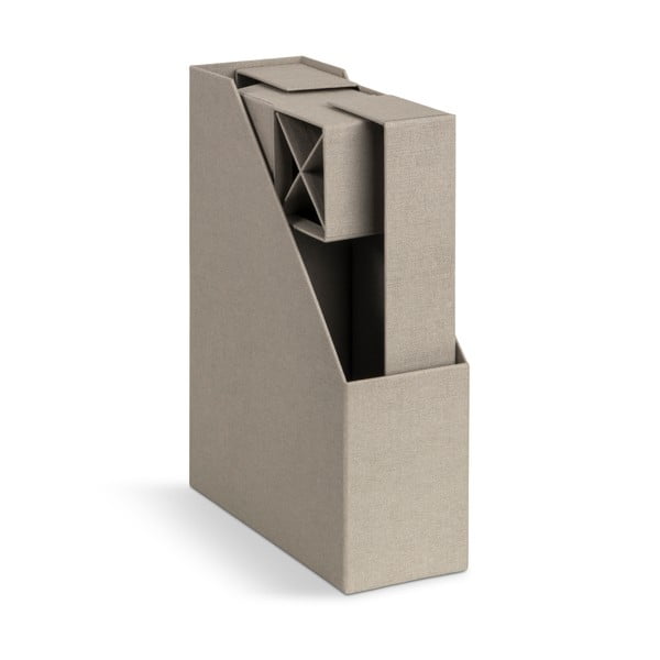 Karton rendszerező szett 4 db-os Hugo Canvas Paper Laminate – Bigso-image-3