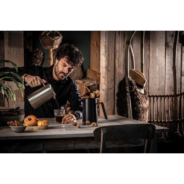 Rozsdamentes acél french press kávéfőző San Marco - Leopold Vienna-image-1