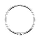 Matt ezüstszínű zuhanyfüggöny karika szett 12 db-os Ringo Small – Spirella