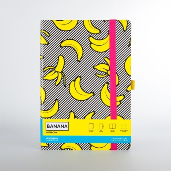 Banánmintás jegyzetfüzet - Just Mustard