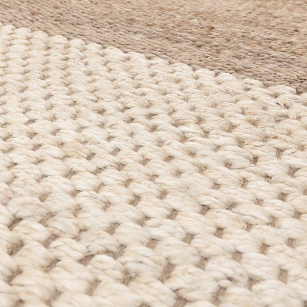 Fehér-bézs kétoldalas kézi szövésű juta szőnyeg 200x300 cm Cedar – Asiatic Carpets-image-2