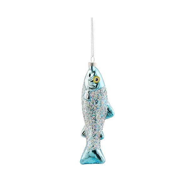 Üveg karácsonyfadísz 5 cm Sardine – Sass & Belle
