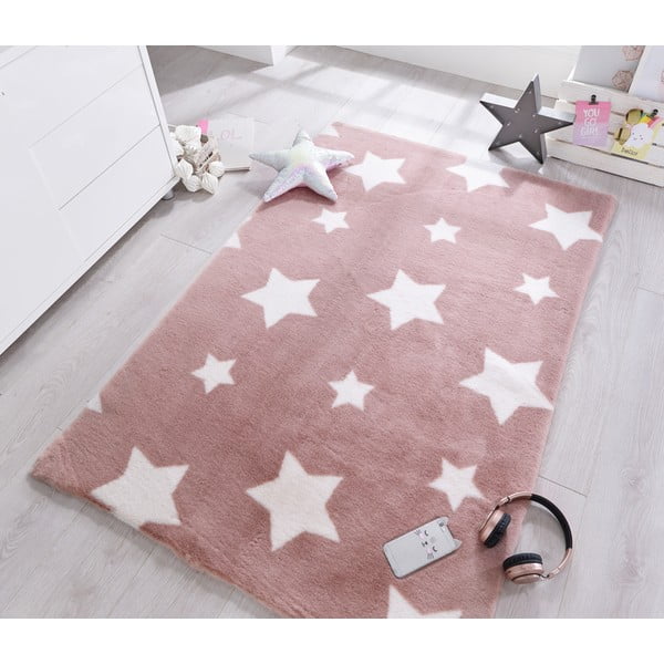 Twinkle rózsaszín szőnyeg, 90 x 150 cm - Flair Rugs
