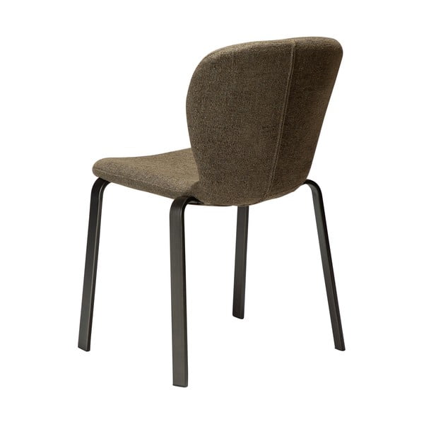 Khaki kárpitozott étkezőszék Heap – DAN-FORM Denmark-image-4