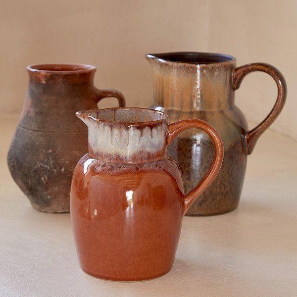 Agyagkerámia füles kancsó Poterie – Casafina-image-1