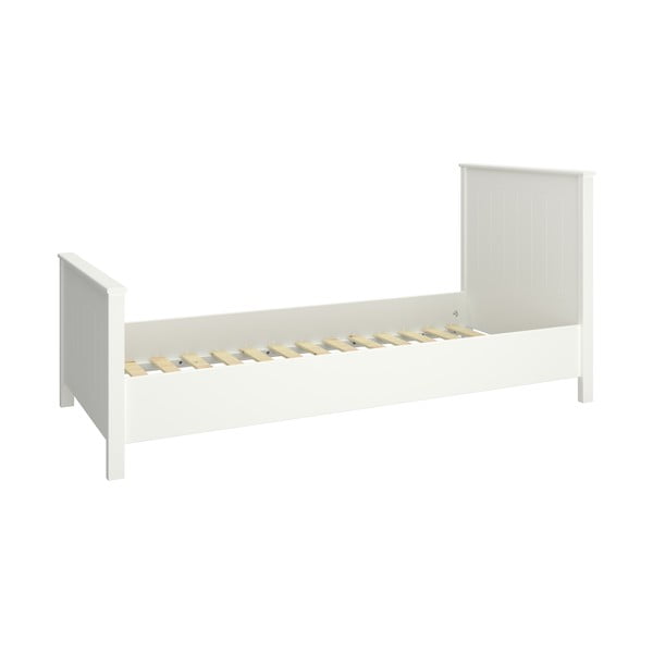 Fehér egyszemélyes ágy 90x200 cm Tromsö - Tvilum
