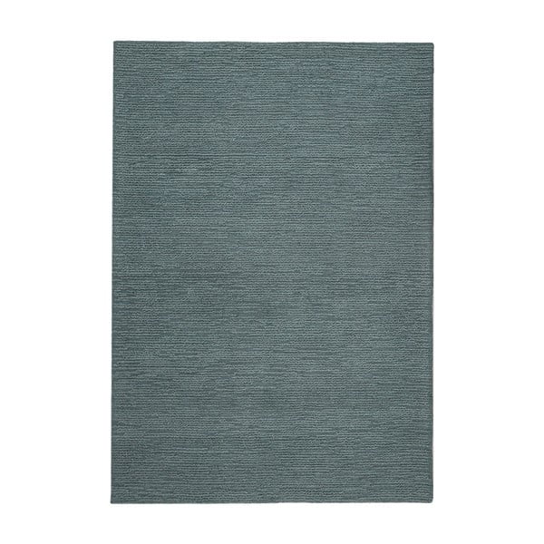 Szürkéskék kézi szövésű gyapjú szőnyeg 160x230 cm Harris Boucle – Flair Rugs