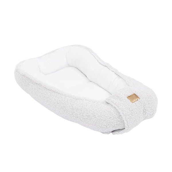 Elefántcsont színű babafészek 55x83 cm – Meowbaby