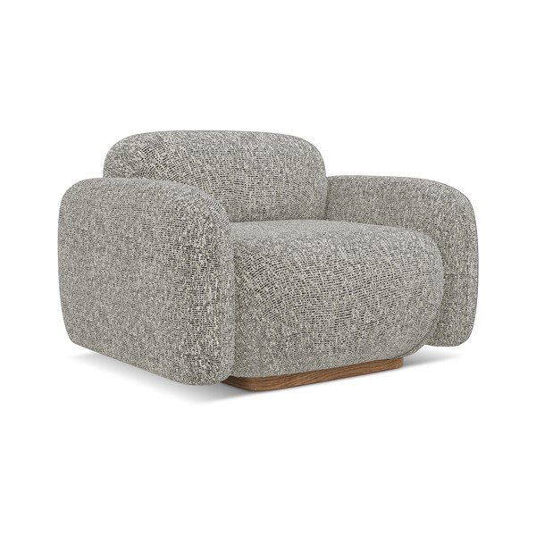 Szürke fotel Ailani – Makamii