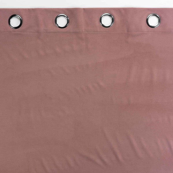 Rózsaszín bársony függöny 140x260 cm Velouriane – douceur d'intérieur-image-2