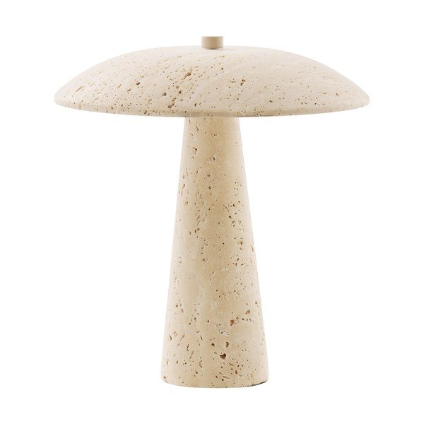 Bézs kő LED asztali lámpa (magasság 25,5 cm) Consett – House Nordic