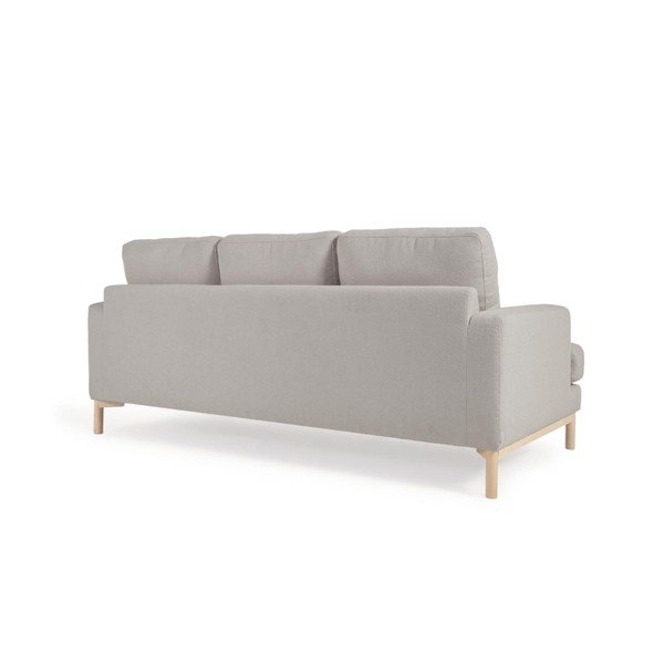 Szürke buklé kanapé 203 cm Mihaela – Kave Home-image-4