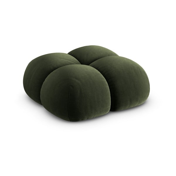 Zöld bársony lábtartó Loretto – Cosmopolitan Design-image-2