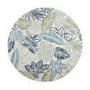 Zöld-kék kerek kültéri-beltéri szőnyeg ø 160 cm Bella Leaf – Flair Rugs