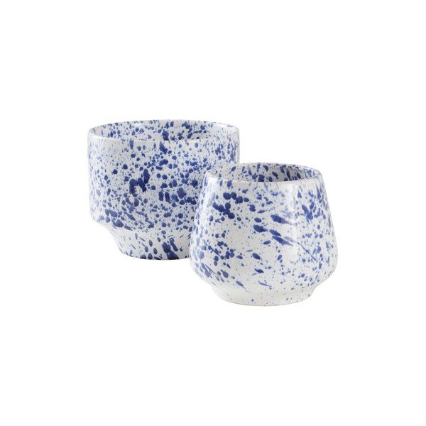 Kerámia kézzel készített virágcserép ø 18 cm Belladonna – Jotex-image-3
