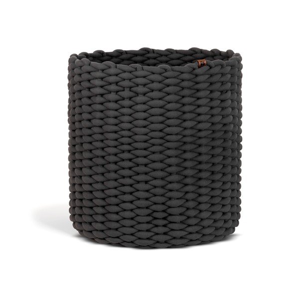 Textil tárolókosár ø 40x40 cm Peach Skin Round XL – Bigso