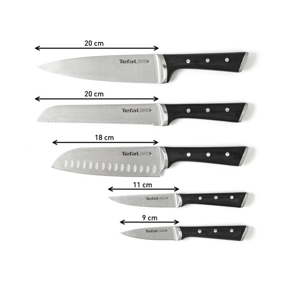 Késtartó 5 késsel Ice Force - Tefal-image-1