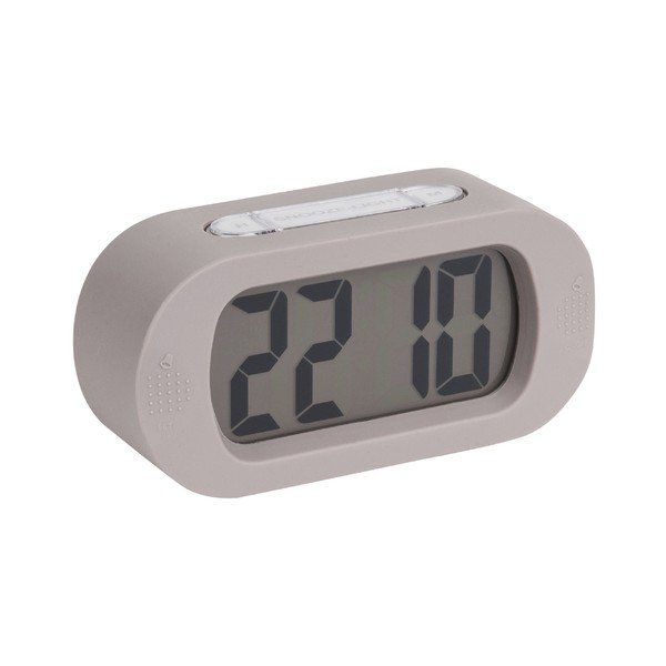 Gummy szürke gumírozott ébresztőóra - Karlsson-image-1