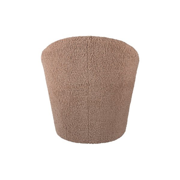 Barna buklé fotel Cuddly  – Leitmotiv-image-4