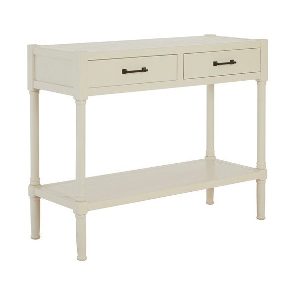 Fehér borovi fenyő konzolasztal 35x91 cm Heritage – Premier Housewares