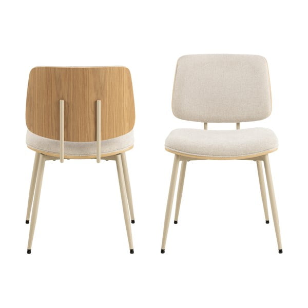 Krémszínű étkezőszék Owen – Actona-image-3