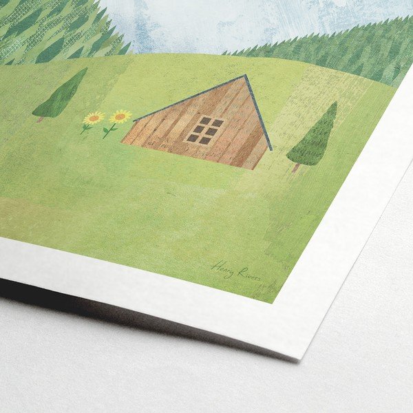 Poszter Austria, 50x70 cm - Travelposter-image-1