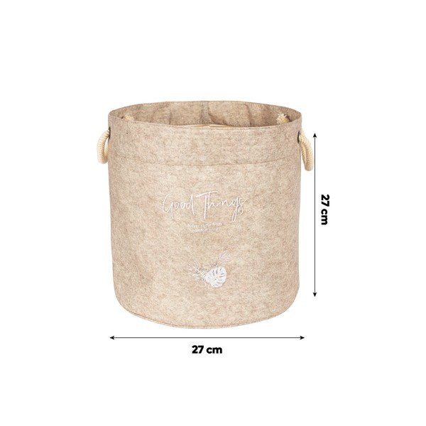 Textil tárolókosár – Mioli Decor-image-1