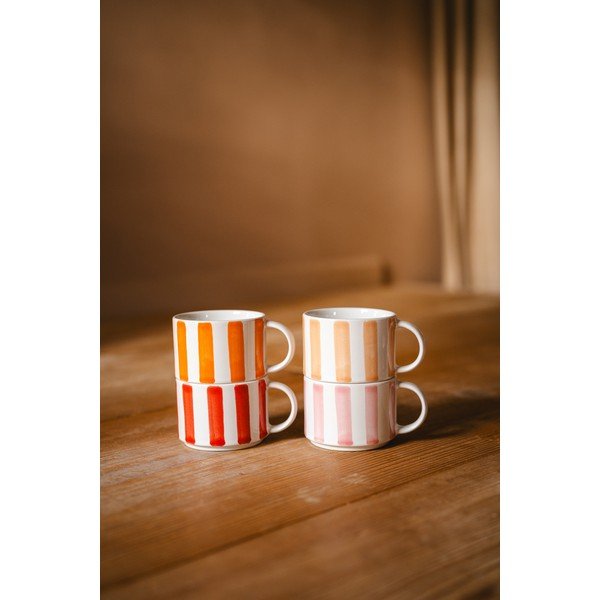 Fehér kerámia eszpresszó bögre szett 4 db-os 180 ml Franca – Leopold Vienna-image-1