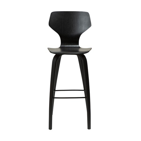 Fekete bárszék (ülésmagasság 75 cm) S.I.T – DAN-FORM Denmark-image-1