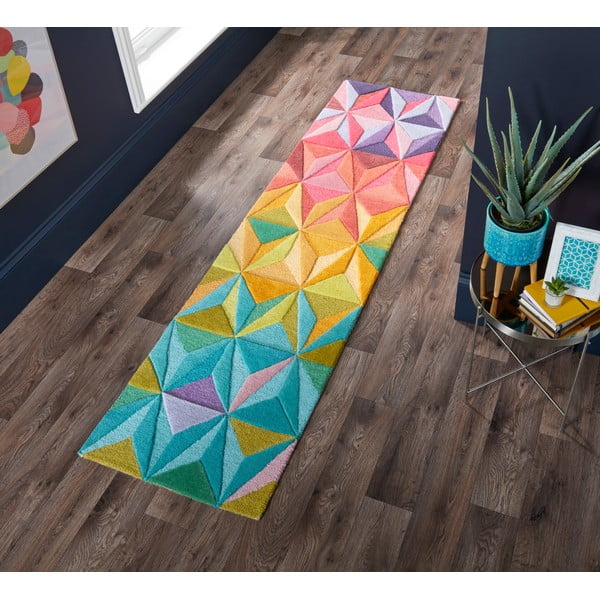 Gyapjú futószőnyeg 60x230 cm Reverie – Flair Rugs-image-1