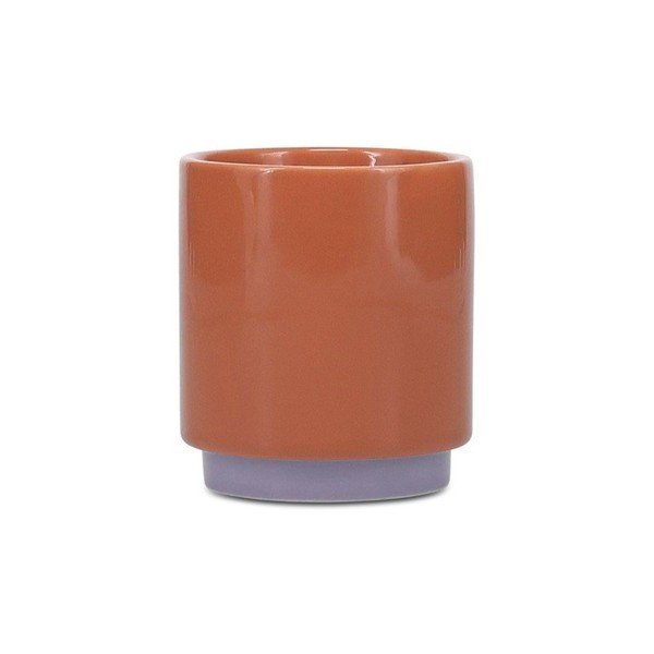 Narancssárga-lila kőedény csésze 270 ml Duo – ONA