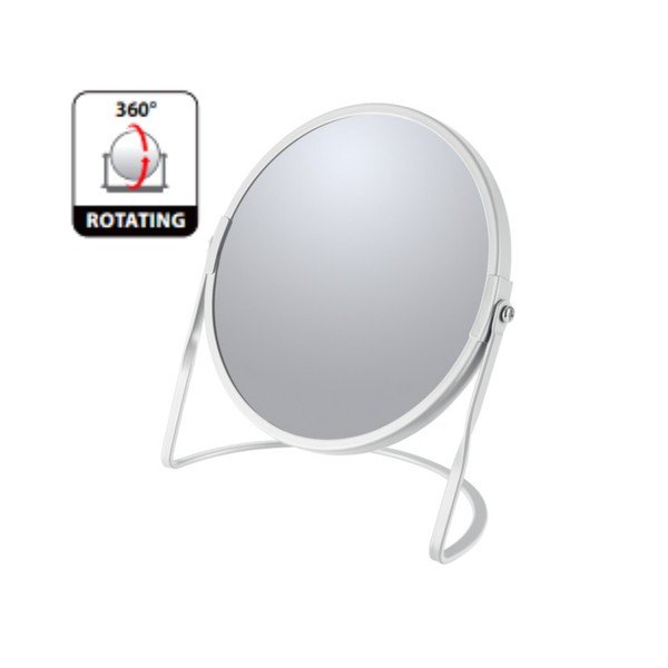 Kozmetikai nagyítós tükör (ötszörös nagyítás) ø 18 cm Akira – Spirella-image-4