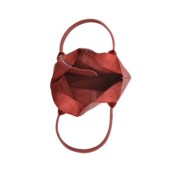 Lola piros bőr shopper táska - Renata Corsi-image-3