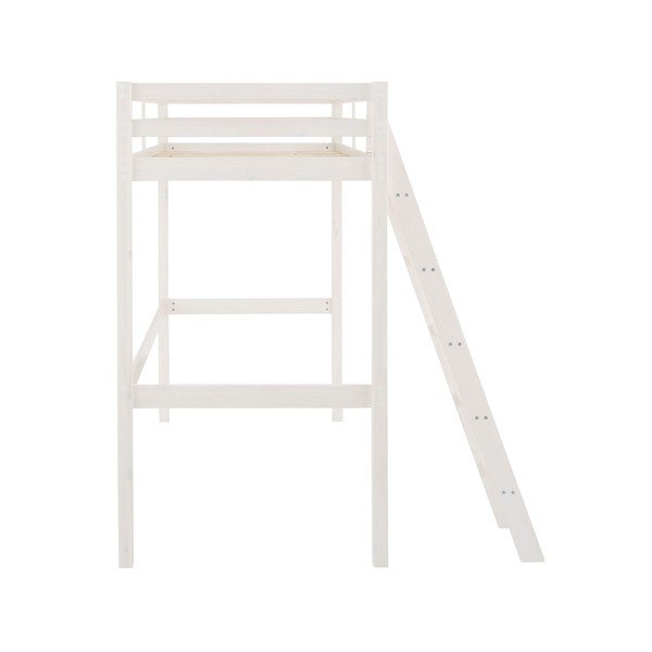 Alpi2 fehér magasított ágy borovi fenyőből - Støraa-image-4