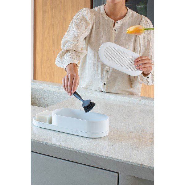 Fehér műanyag mosogatóeszköz tartó SinkStyle – Brabantia-image-1