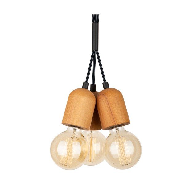 Fekete-natúr színű függőlámpa Tahiti – Squid Lighting-image-3