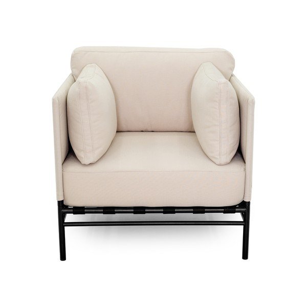 Bézs párnázott kerti fotel Dandy – Sit Sit-image-2