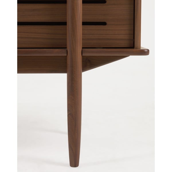 Carolin könyvespolc diófa dekorral, 130 x 169 cm - Kave Home-image-2