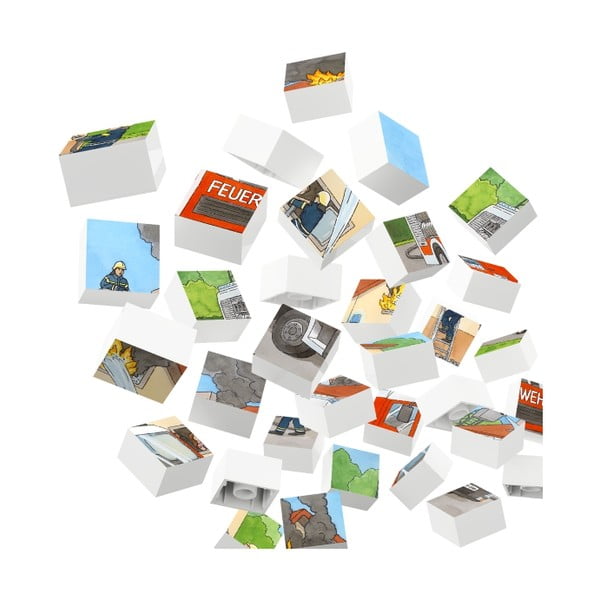 Tűzoltóság puzzle gyerekeknek - Hubelino-image-1